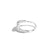 Private Label Diamond Cross-Over Ring in 14K Yellow Gold