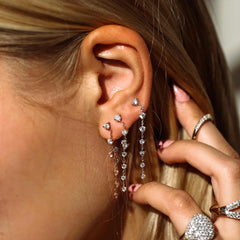 Carbon & Hyde Starstruck Diamond Earrings