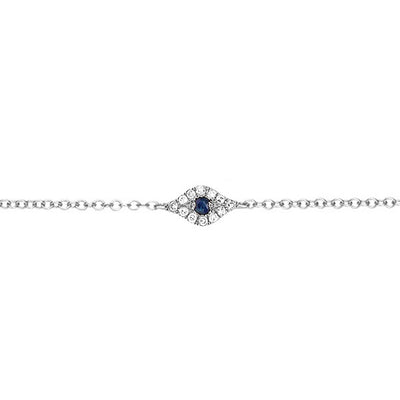EF Collection Diamond Evil Eye Bracelet - EF Collection product