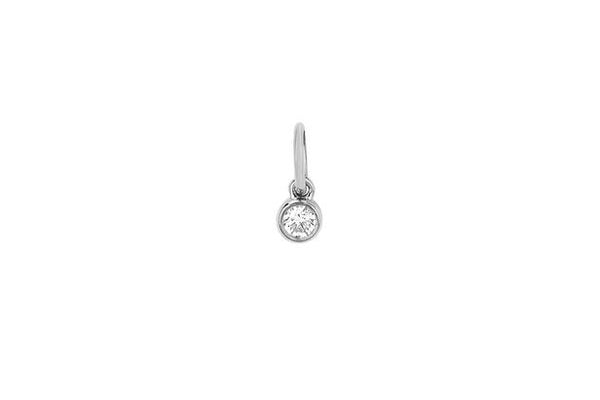 EF Collection Diamond Bezel Charm