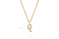 EF Collection Zodiac Leo Necklace