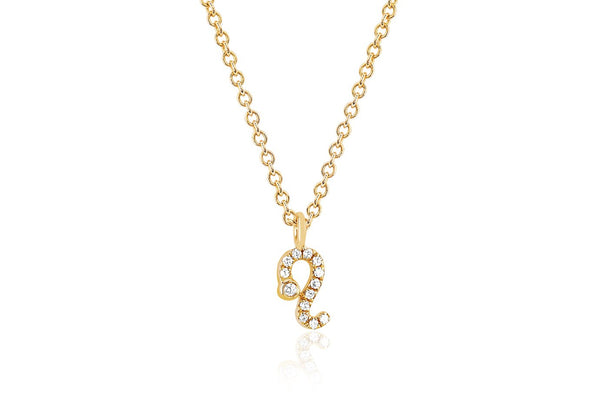 EF Collection Zodiac Leo Necklace
