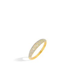 EF Collection Diamond Dome Ring in Yellow Gold