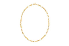 EF Collection Gold Jumbo Link Necklace