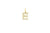 EF Collection Diamond Initial Charm in Yellow gold