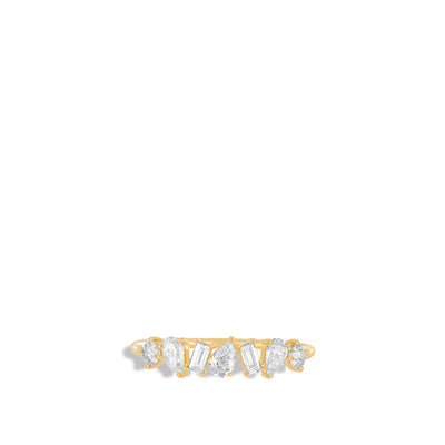EF Collection Jumbo Multi Faceted Diamond Ring - EF Collection product