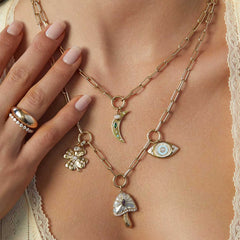 EF Collection Jumbo Lucky Clover Charm