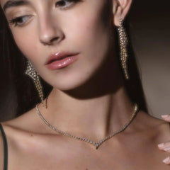 ONDYN Grand Diamond Bias Earrings