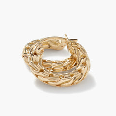 John Hardy Classic Chain Mini Hoop Earrings