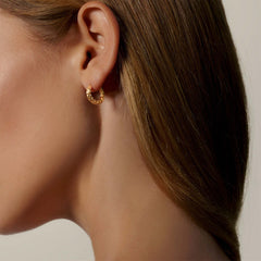 John Hardy Classic Chain Mini Hoop Earrings