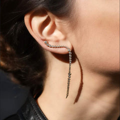 ONDYN Eminence Diamond Bezel Earrings