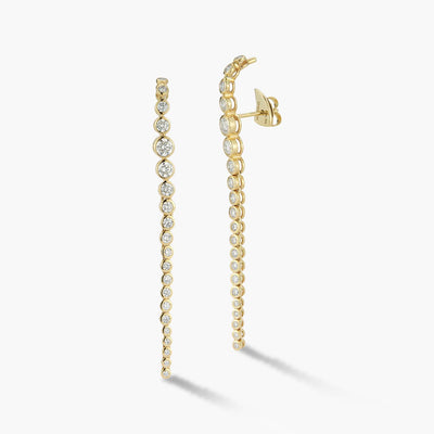 ONDYN Grand River Diamond Bezel Earrings - Ondyn product