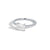The East to West Solitaire Pavé