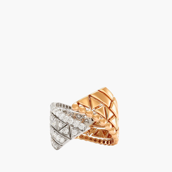 Etho Maria Ring 18K Rose and White Gold