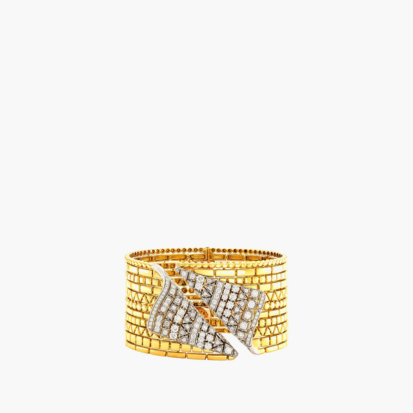 Etho Maria Bracelet 18K Yellow and White Gold