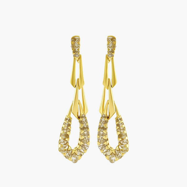 Etho Maria Earrings 18K Yellow Gold
