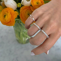 EF Collection Baguette Diamond Band