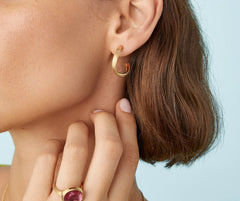 Marco Bicego Jaipur Gold Hoop Earrings