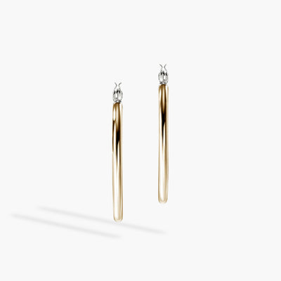 John Hardy Essentials Two-Tone Hoop Earrings - 30mm - John Hardy product