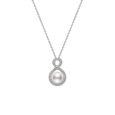 Mikimoto Riu Collection Diamond and Pearl Pendant - Mikimoto product