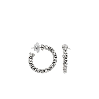Fope Essentials Small Hoop Gold Earrings - Fope product