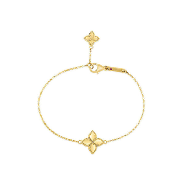 Roberto Coin Princess Flower Charm Bracelet