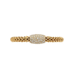 Fope Love Nest Flex It Diamond Pavé Bracelet