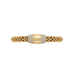 Fope Love Nest Flex It Scattered Diamond Bracelet
