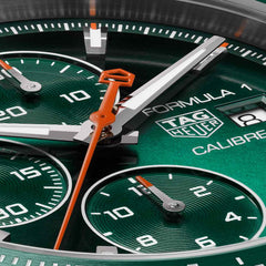 TAG Heuer Formula 1 Chronograph Calibre 16 Emerald Green Dial on Bracelet - 44mm