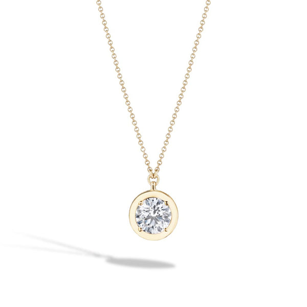 Tacori Allure Round Lab Diamond Pendant - 1.00 Carat