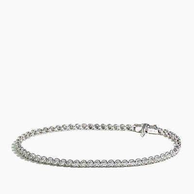 1 Carat Diamond Tennis Bracelet in 14K White Gold - Private Label product