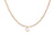 EF Collection Diamond Initial Charm in Yellow gold