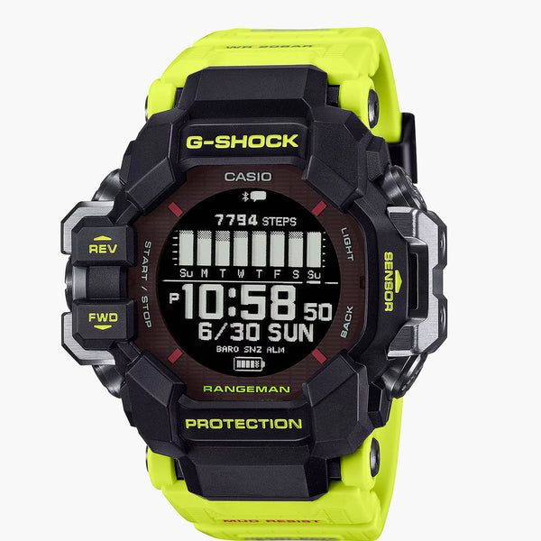 G-SHOCK RANGEMAN 腕時計 ブラック G-Shock Rangeman Black-Yellow Outdoor Watch – J.R.DUNN