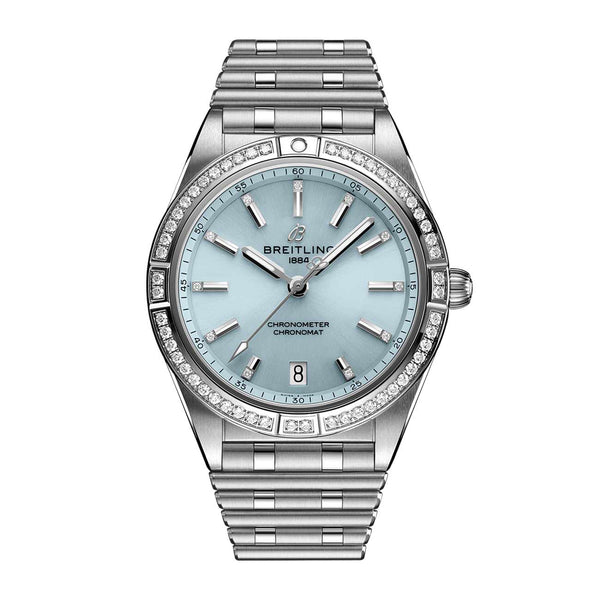 BREITLING Chronomat Automatic Ice Blue Dial - 36mm