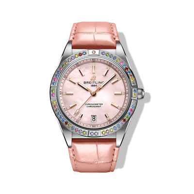 Chronomat South Sea Automatic 36 on Strap - Pink - Breitling product