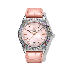 Chronomat South Sea Automatic 36 on Strap - Pink