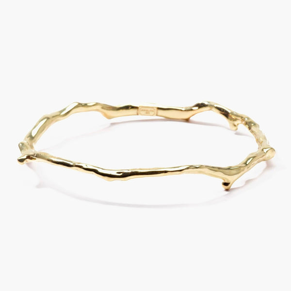 Ippolita Classico Reef Bangle in Yellow Gold
