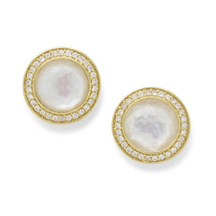 Ippolita Lollipop Mother of Pearl Diamond Studs