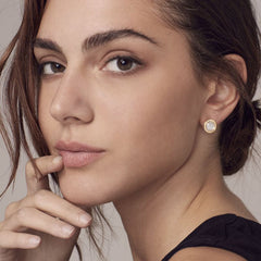 Ippolita Lollipop Mother of Pearl Diamond Studs
