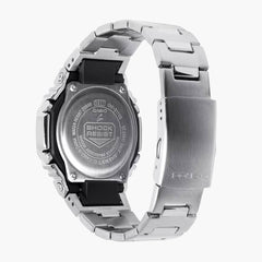 G-Shock G-Steel Orange Dial Watch with Stainless Steel Strap
