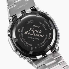 G-Shock Full Metal Navy Blue Dial Watch with Stainless Steel Strap
