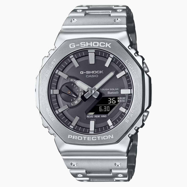 G-Shock Full Metal Black Dial Stainless Steel Watch | GMB2100SD-1A