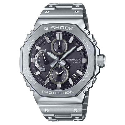 G-Shock Full Metal Solar Powered Black Dial Watch with Stainless Steel Strap - G-Shock product