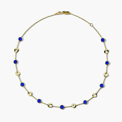 Ippolita Rock Candy Wavy Disc and Stone Slice Necklace - Ippolita product