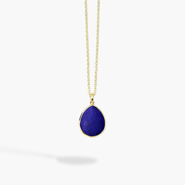Ippolita Rock Candy Mini Teardrop Pendant in Lapis Doublet