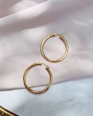 Roberto Coin Wide Hoop Earrings – 43mm