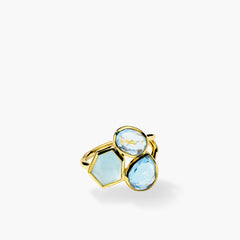 Ippolita Rock Candy Small 3-Stone Cluster Ring in Mare