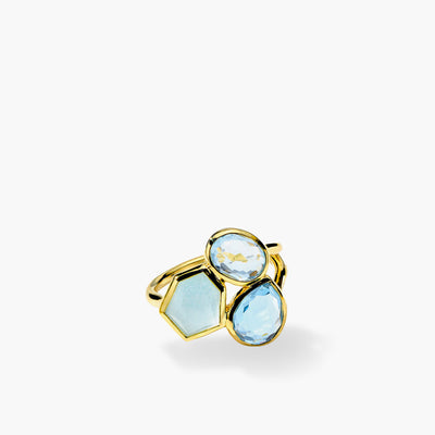 Ippolita Rock Candy Small 3-Stone Cluster Ring in Mare - Ippolita product