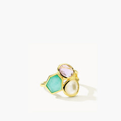 Ippolita Rock Candy Summer Rain Cluster Ring in 18K Yellow Gold