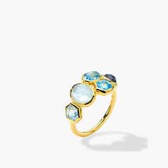 Ippolita Rock Candy Gelato 5-Stone Cluster Ring in Mare